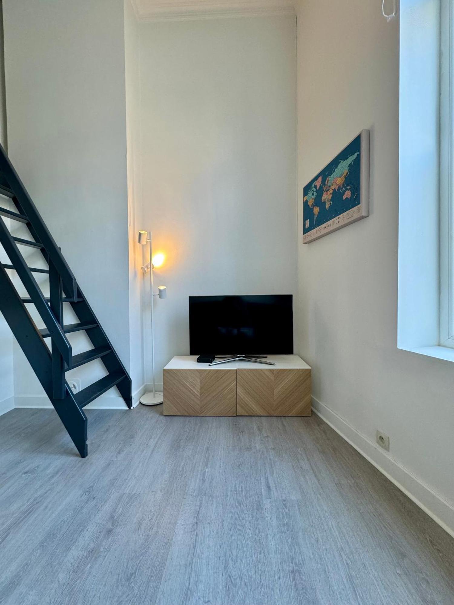 Studio Avec Chambre En Mezzanine Brusel Exteriér fotografie
